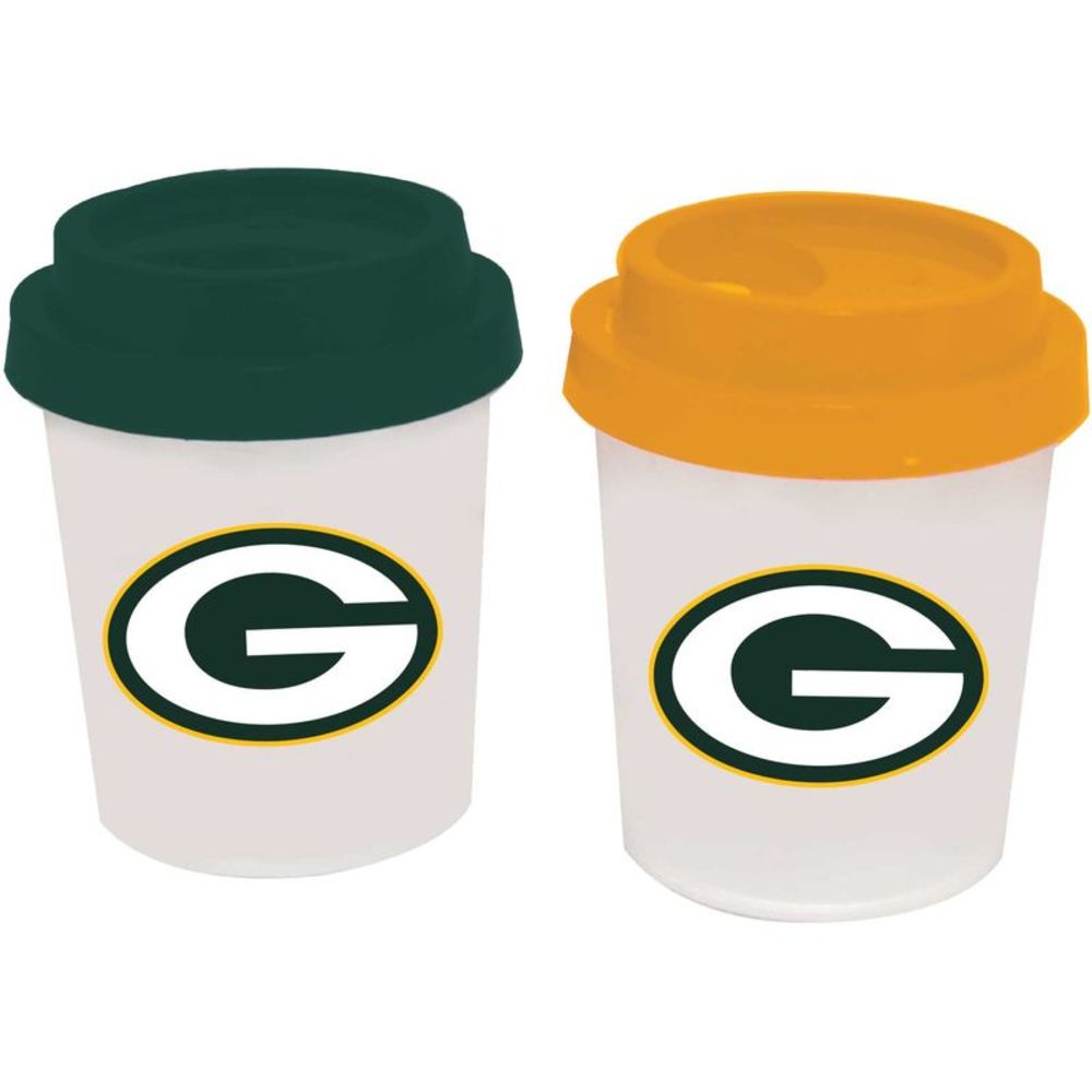 Green Bay Packers Plastic Salt & Pepper Shaker Set